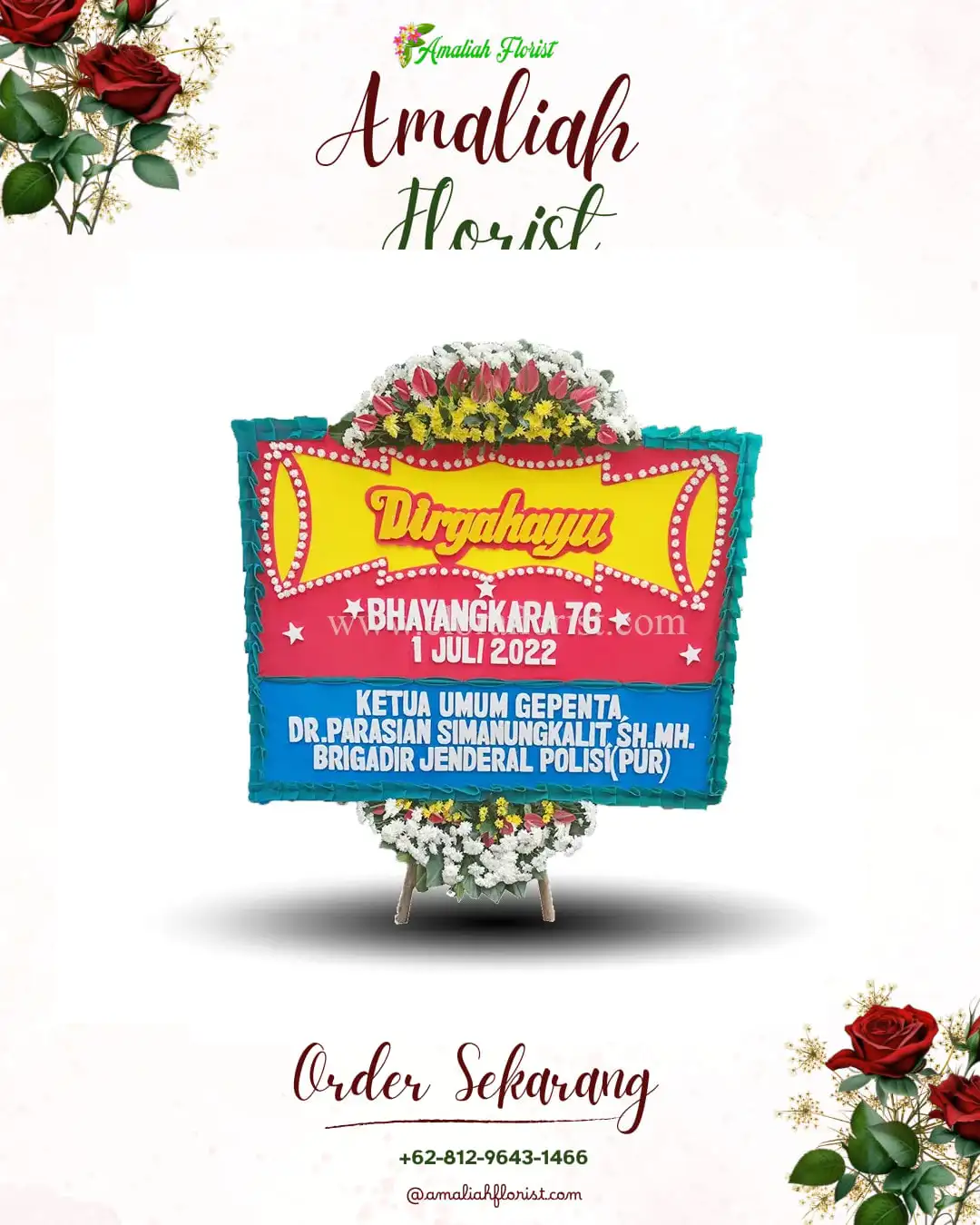 Papan Bunga HUT Ulang Tahun Jaraksari